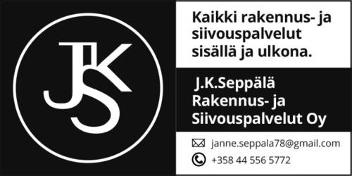 J.K.Seppälä Rakennus- Ja Siivouspalvelut Oy:n logo
